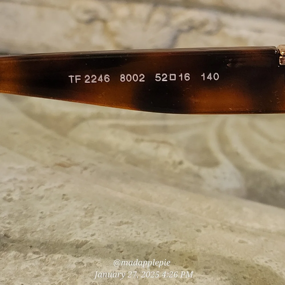 Tiffany & Co. TF2246 Perscription Glass Frames Only Designer Luxury Celeb #133